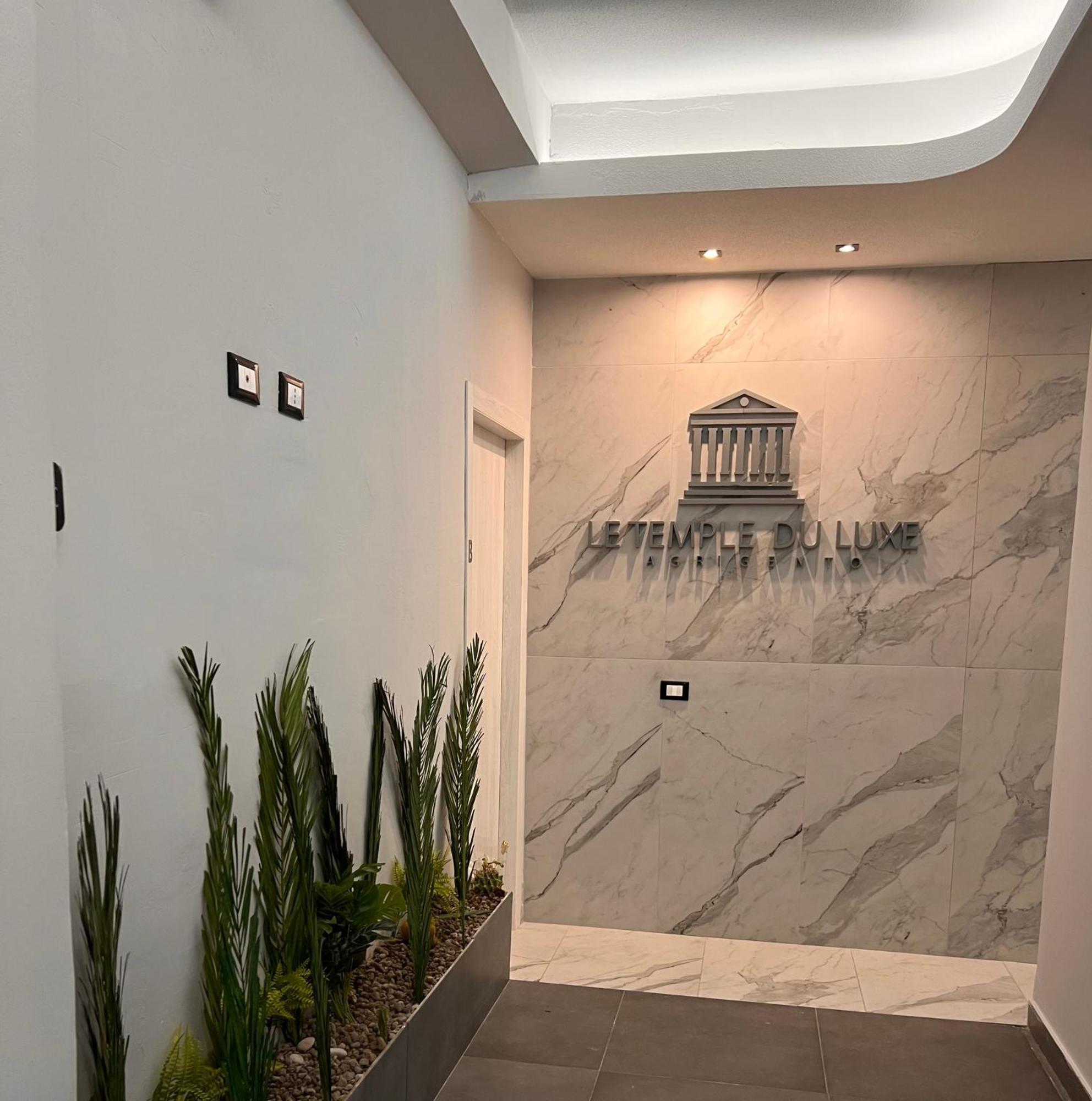 Le Temple Du Luxe Bed & Breakfast Agrigento Exterior photo